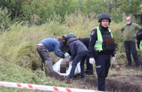 Cadavre ale unor civili ucraineni torturați de forțele ruse, găsite într-un sat din regiunea Harkov